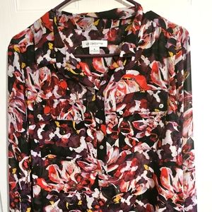 Liz Claiborne sheer blouse
